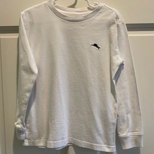 Tommy Bahama white long sleeve tee size 6